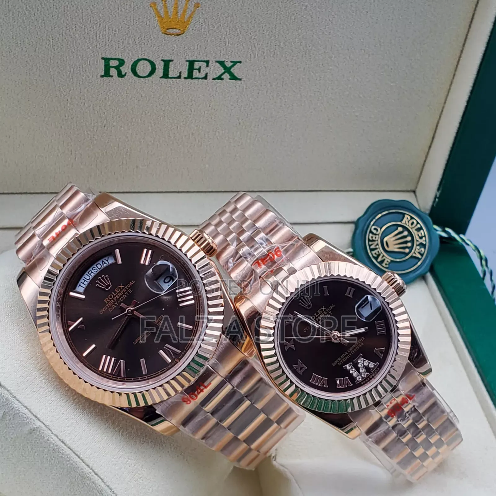 Rolex Couple Wristwatch (Mechanical Movement)