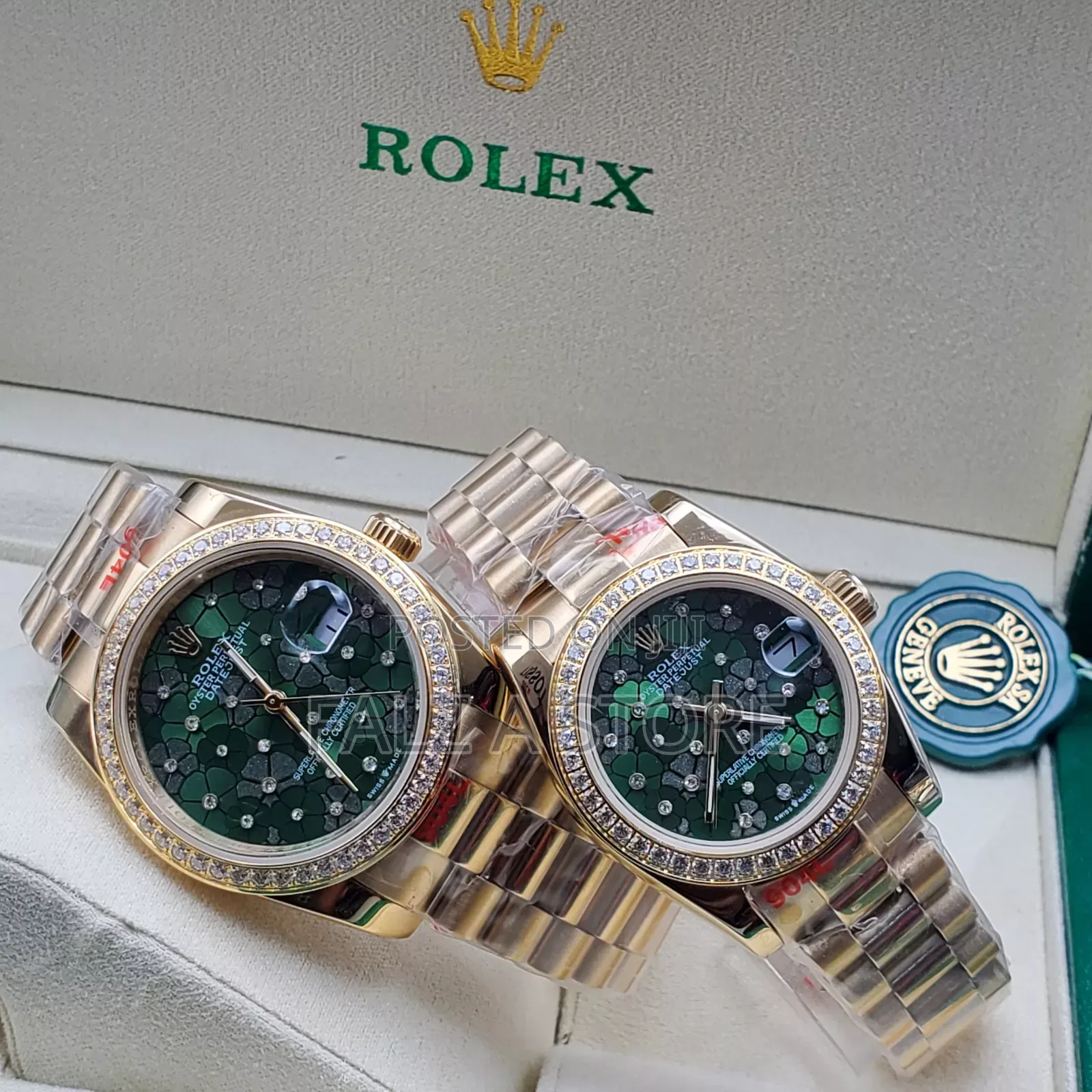 Rolex Couple Wristwatch (Mechanical Movement)