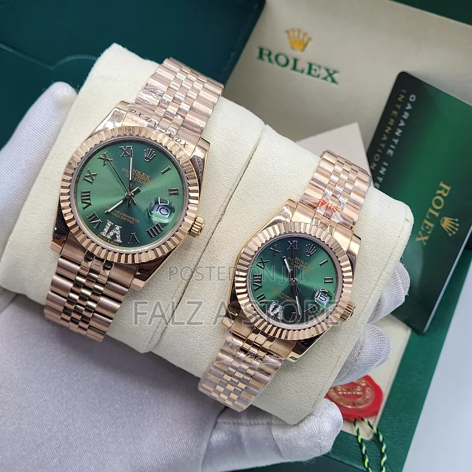 Rolex Couple Wristwatch (Mechanical Movement)