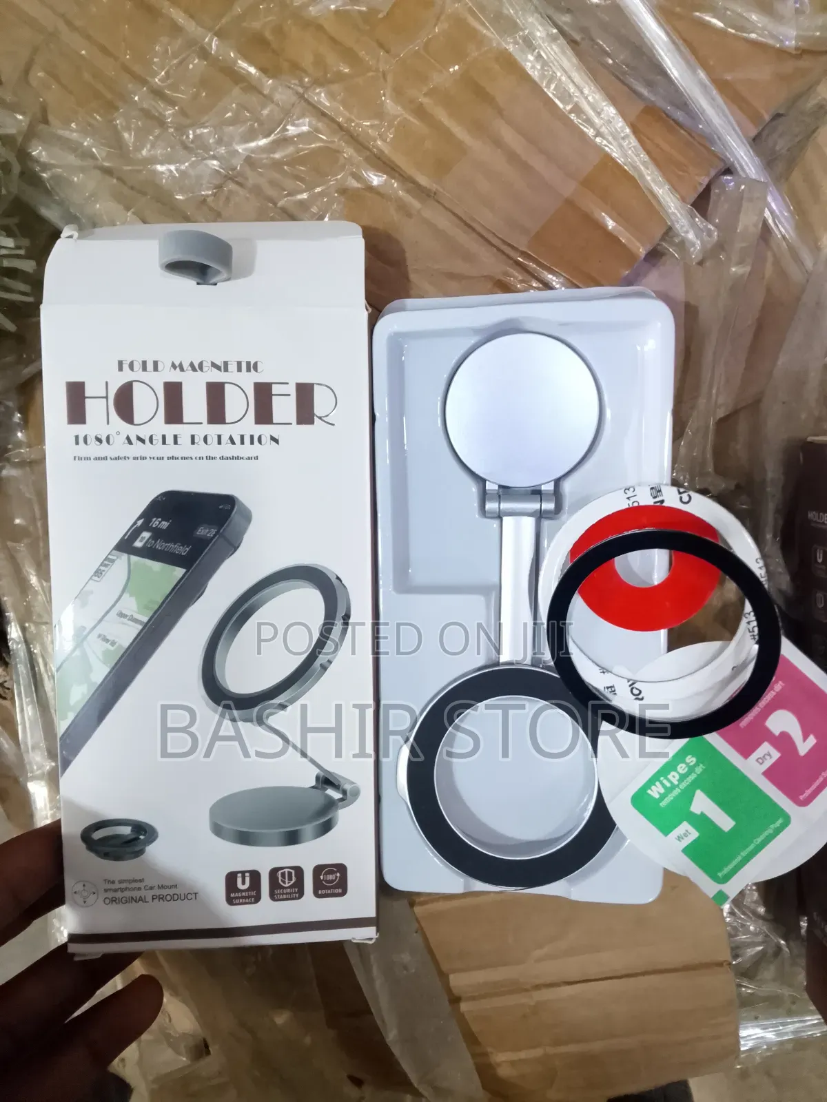 Car Fold Magnetic Phone Holder