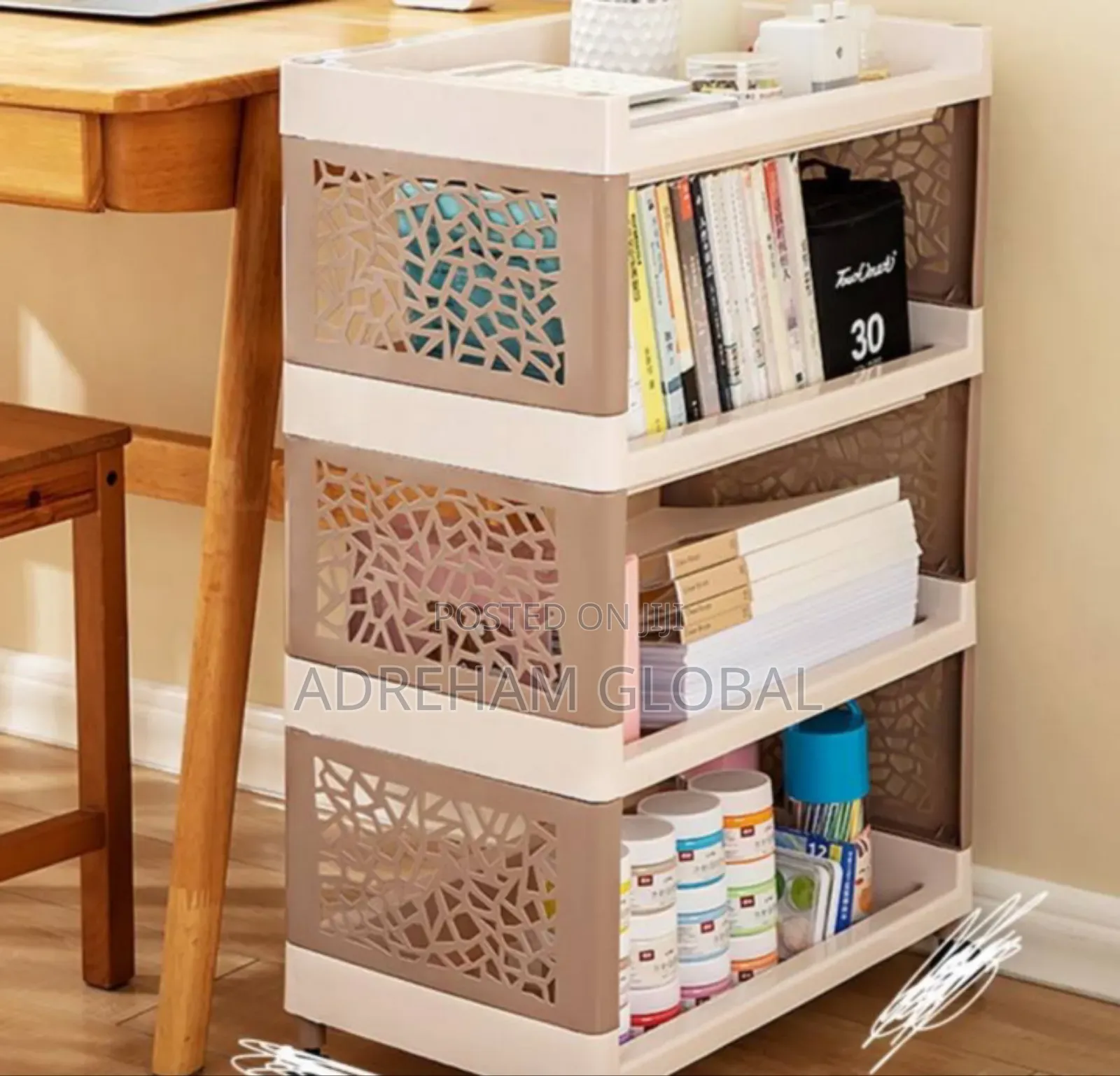 4-Layers Multifunctional Thick Quality Plastic Storage Rack