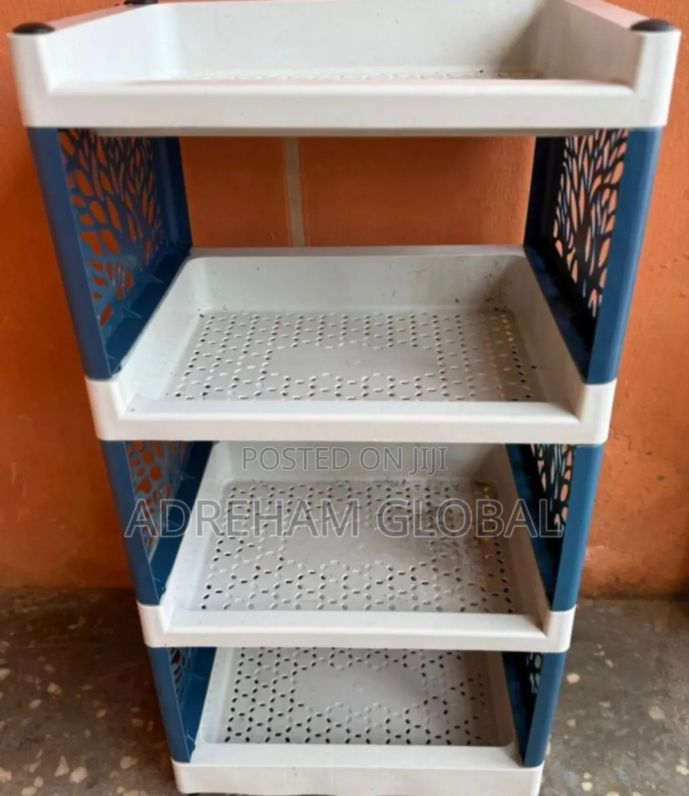 4-Layers Multifunctional Thick Quality Plastic Storage Rack
