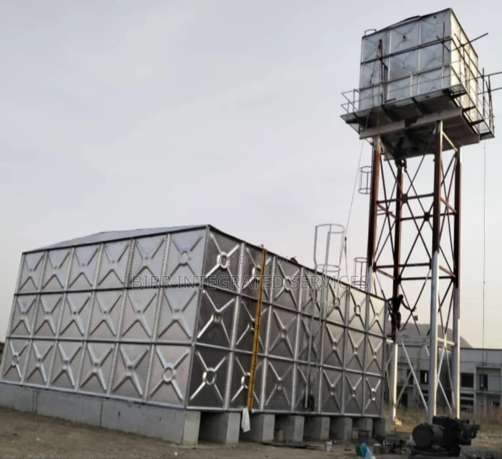 Pressed Steel Braithwaite Water Tank
