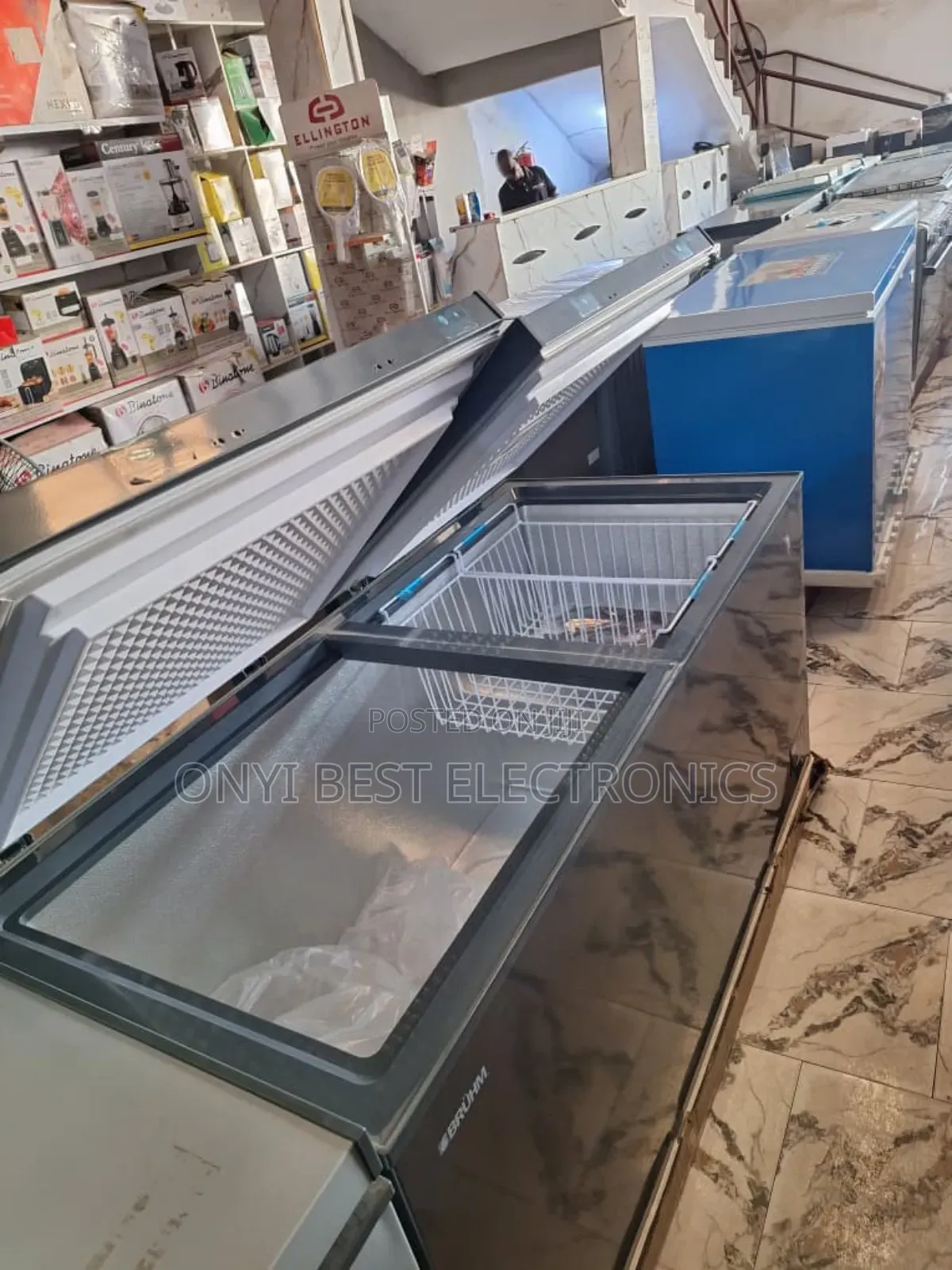 450 Litres Double Door Inverter Chest Freezer BCD 450exi