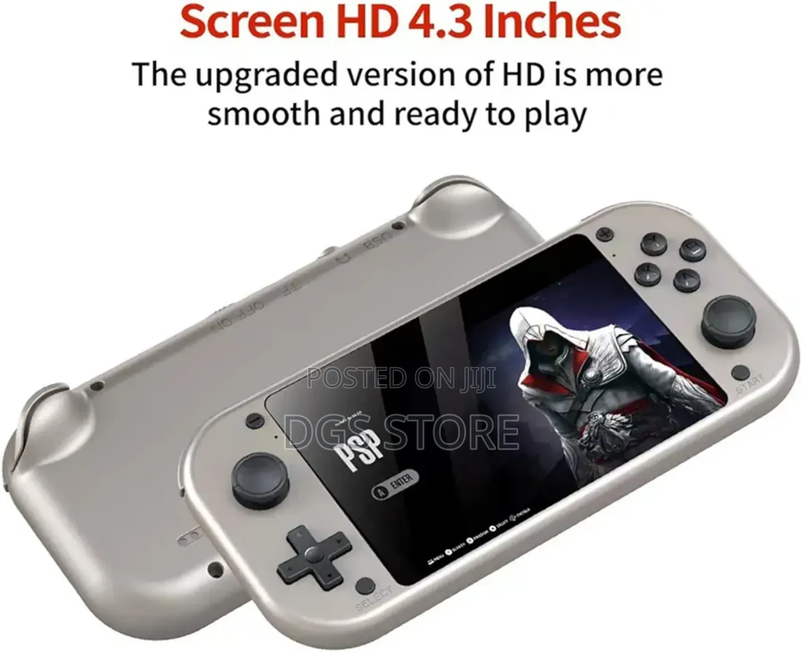 Sjgam M17 Game Console 4.3" Screen With Download Games