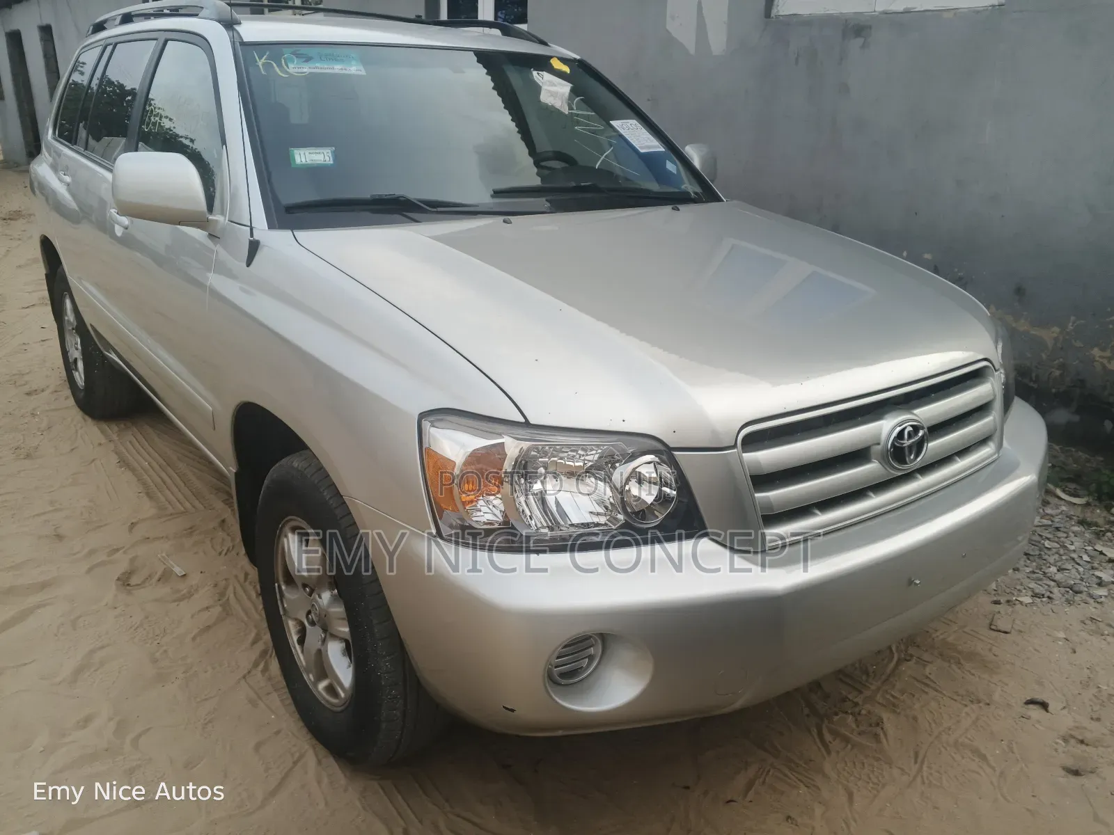 Toyota Highlander V6 2006 Silver