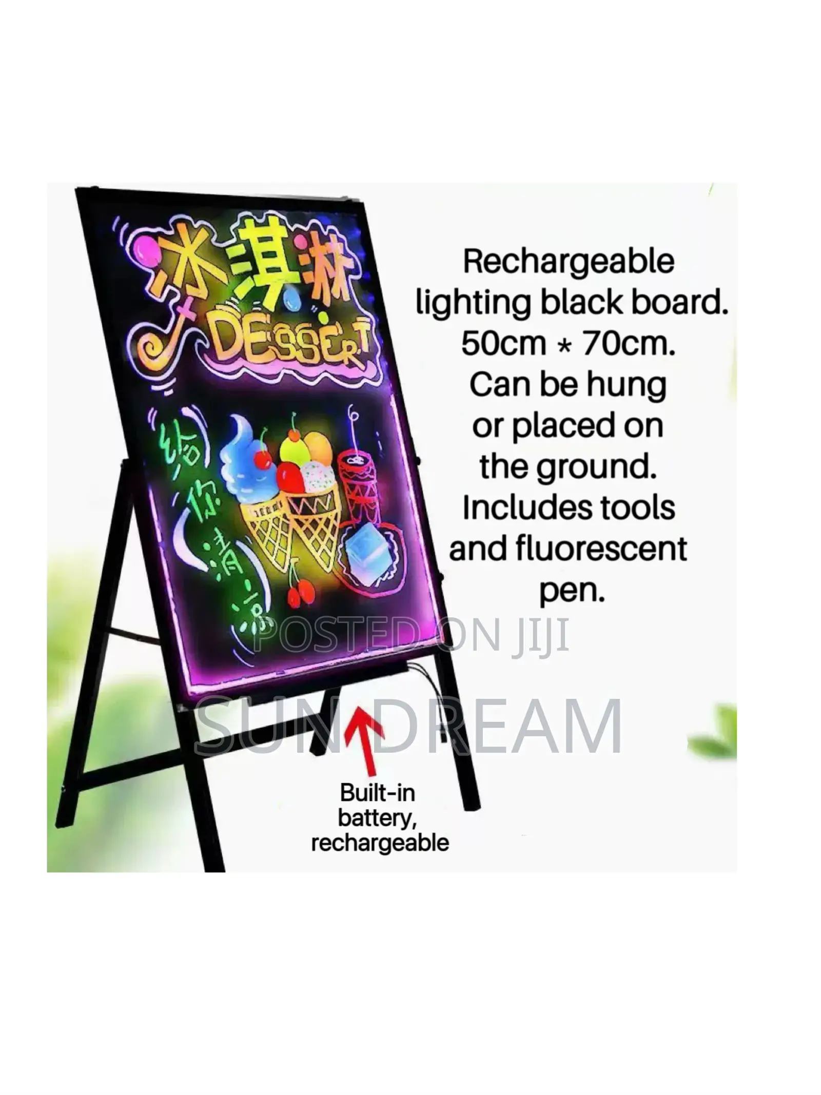 Led Neon Light Sign Advertisement Board Display Shop Led Black Board