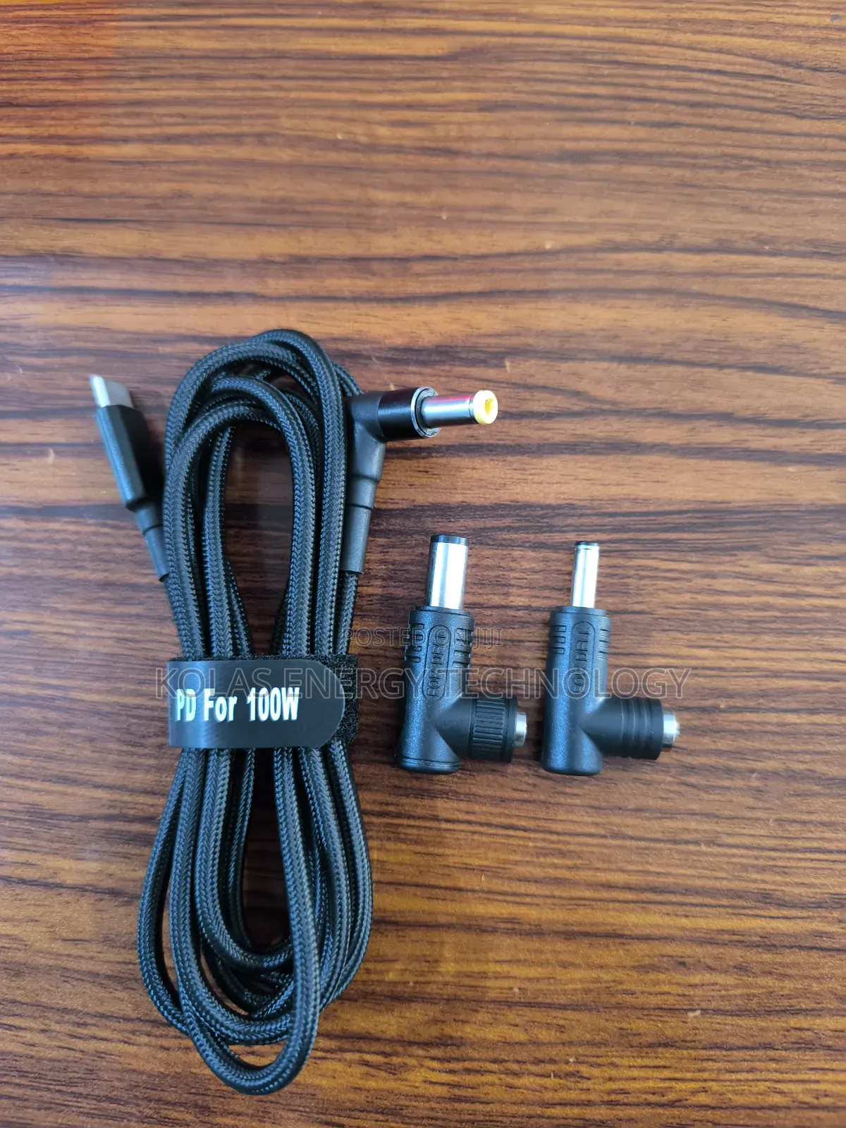 Dell Big, Small Plug + Type C 100w Cable