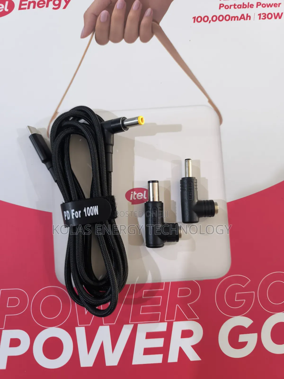 Dell Big, Small Plug + Type C 100w Cable