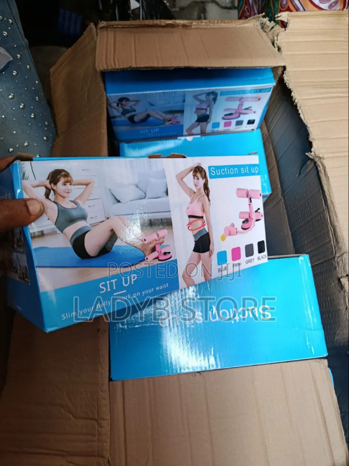 Double Sit Up Bar With Rope