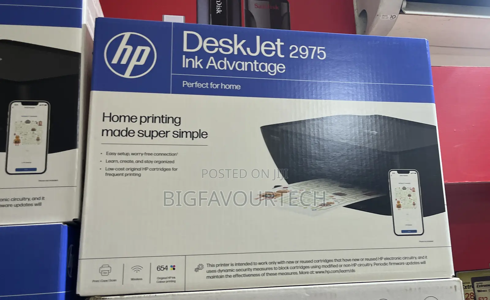 HP Deskjet Ink Advantage 2975 All-in-One Printer (A24j2c)