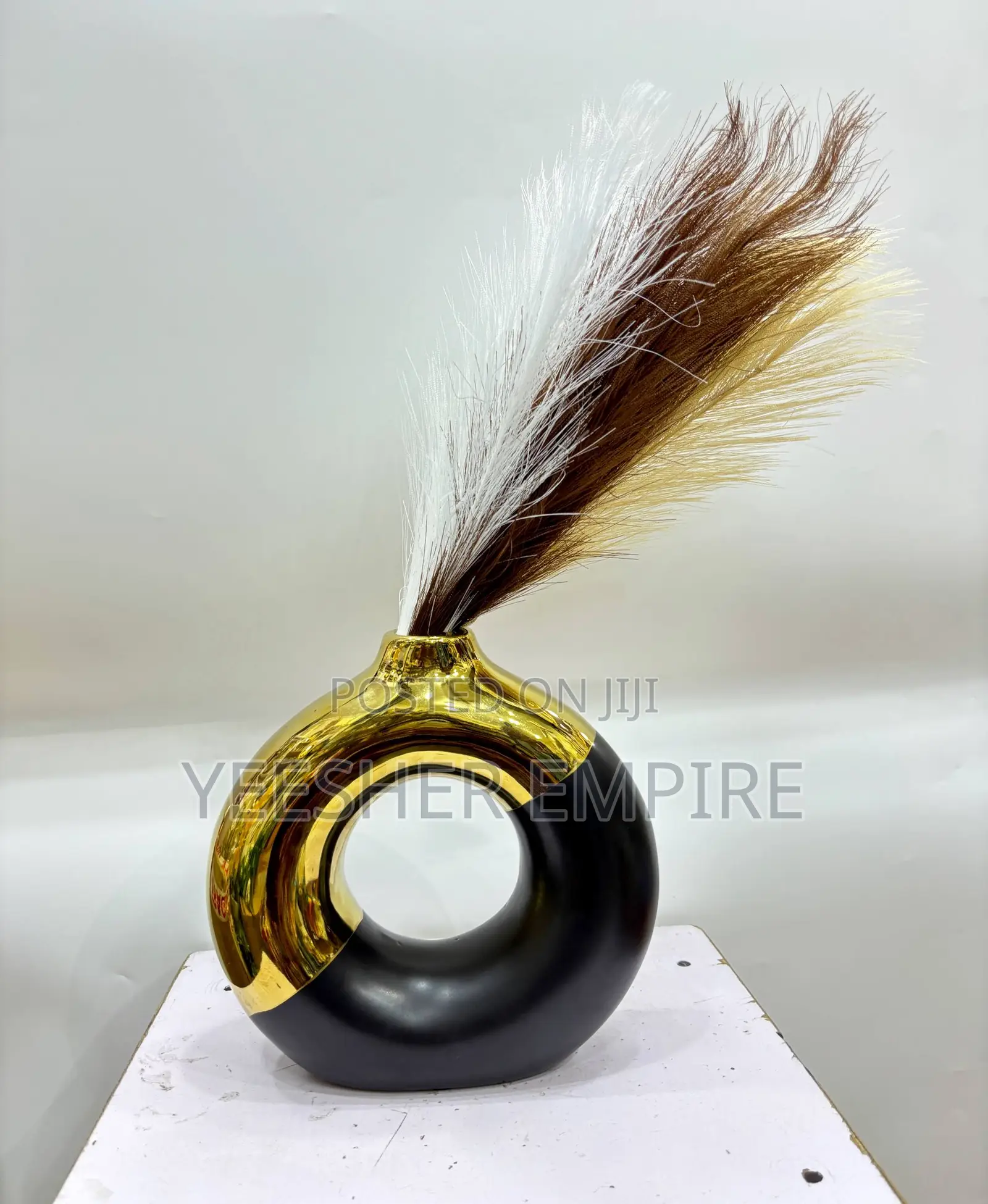 Golden Nordic Vase
