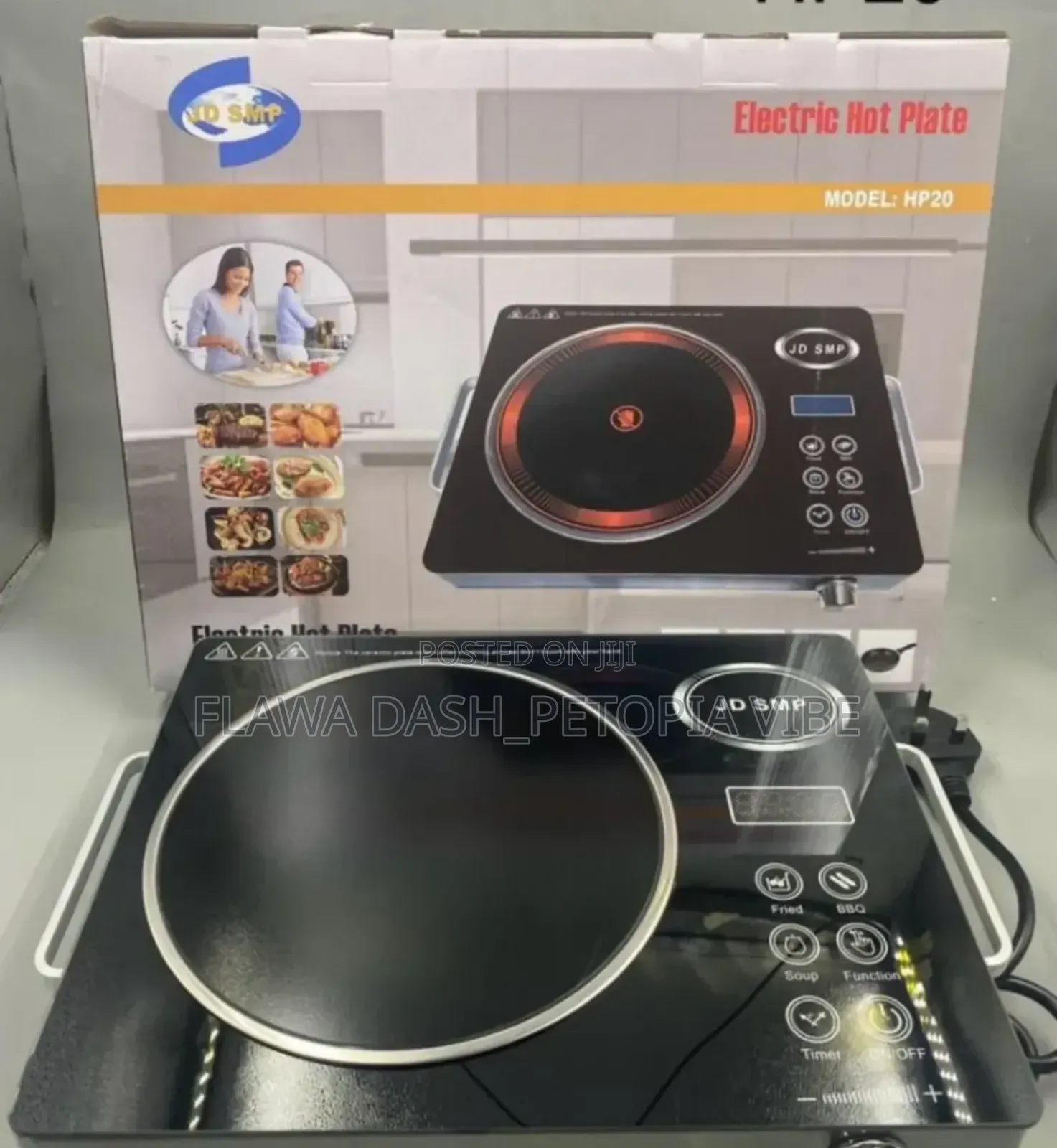 Jd SMP Model Hp20 Electric Infrared Hot Plate.