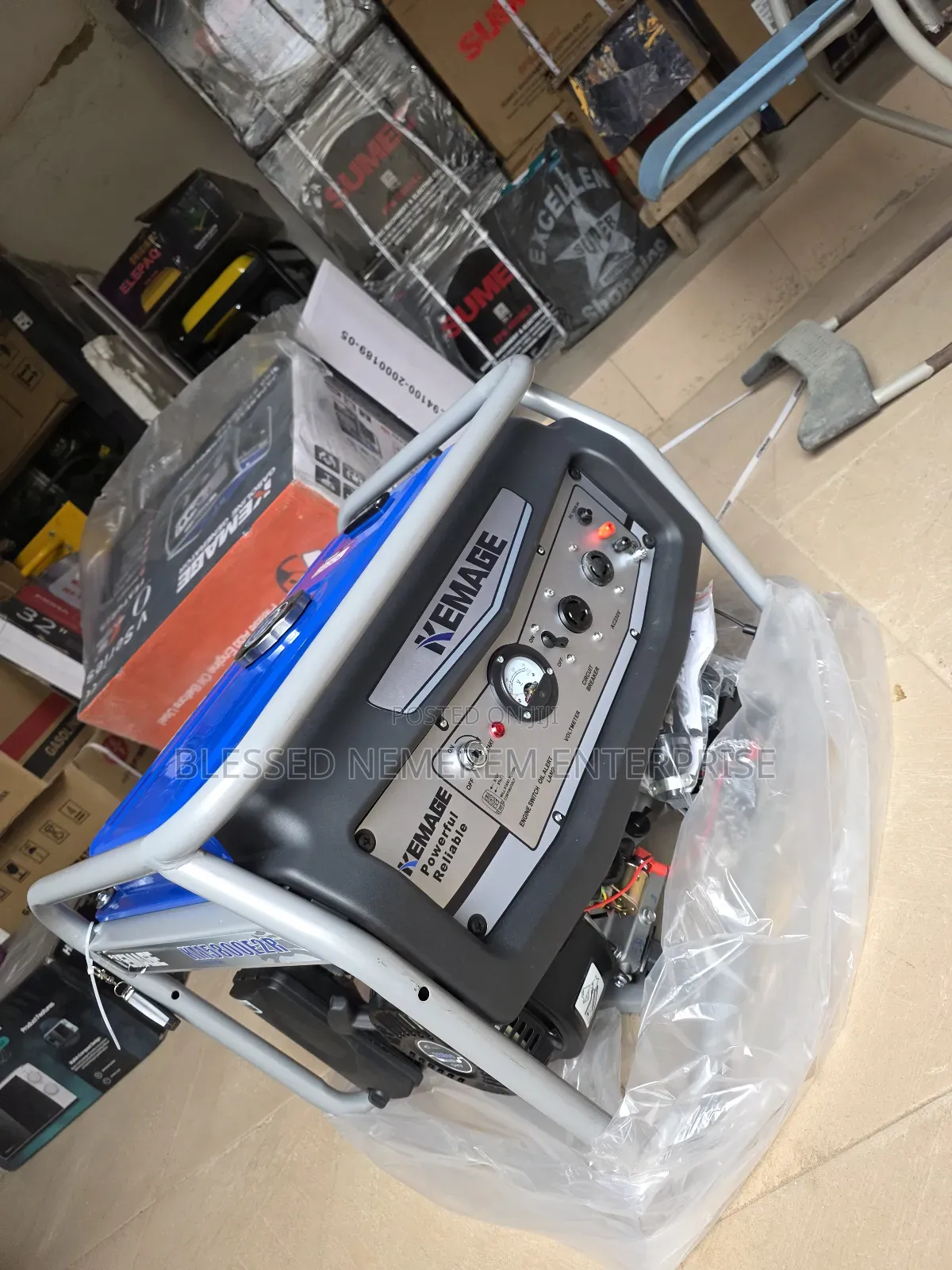Do You Know Kemage Remote Control Petrol Gen 100%Copper Coil 5.5kva