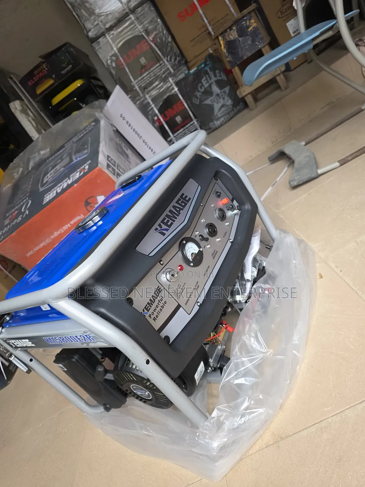 A Brand New Kemage Remote Control Petrol Gen 5.5kva 100%Copper Coil