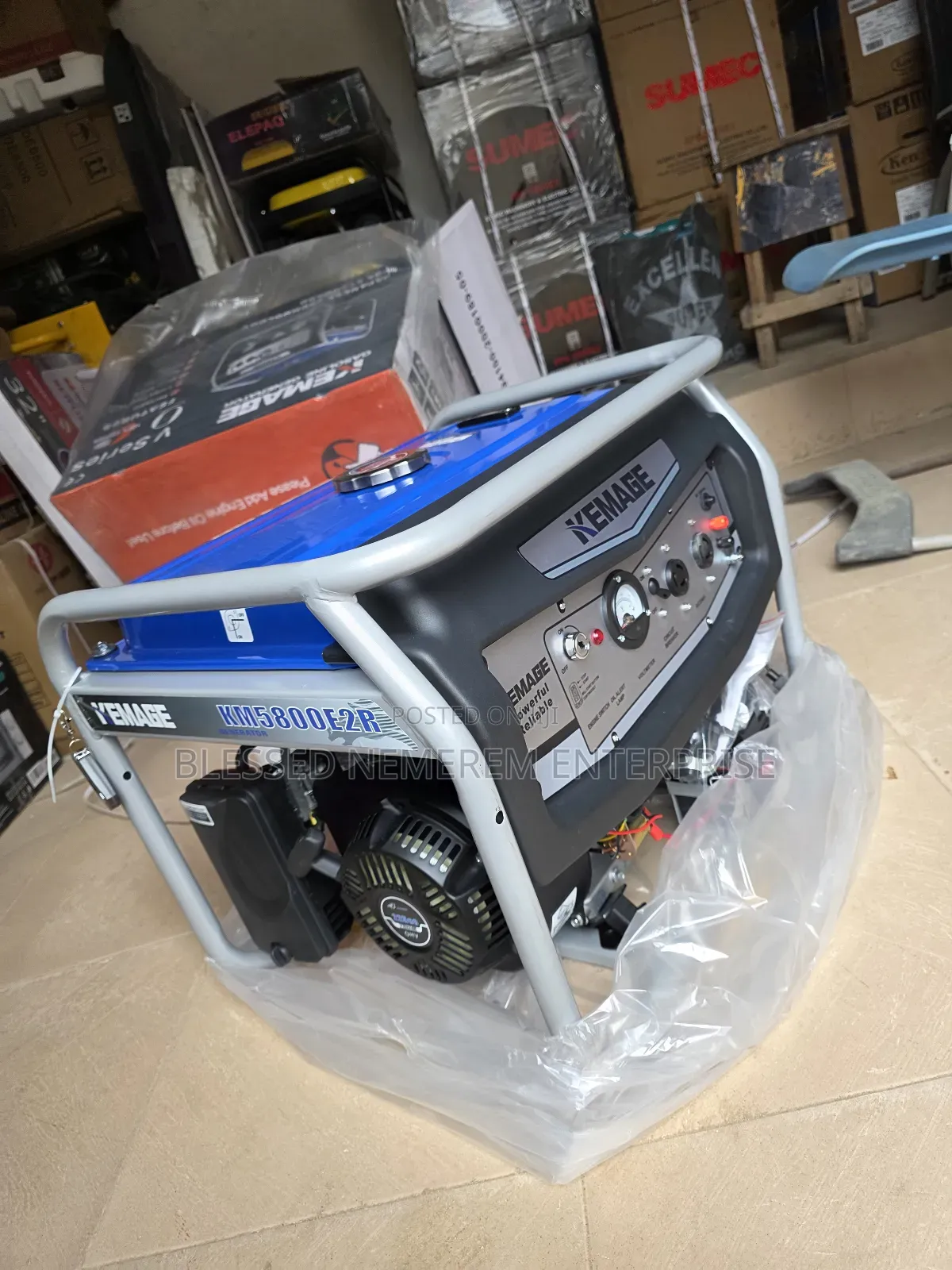 I Have Brand New Kemage Remote Control Petrol Gen 5.5kva 100%Copper