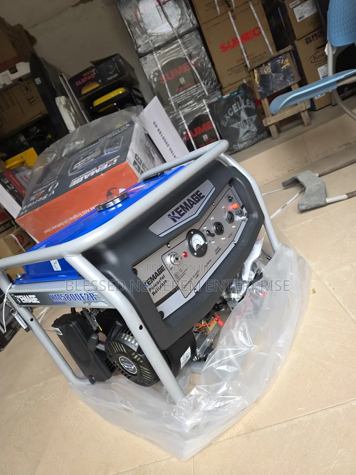 I Sell Brand New Kemage Remote Control Petrol Gen 5.5kva 100%Copper