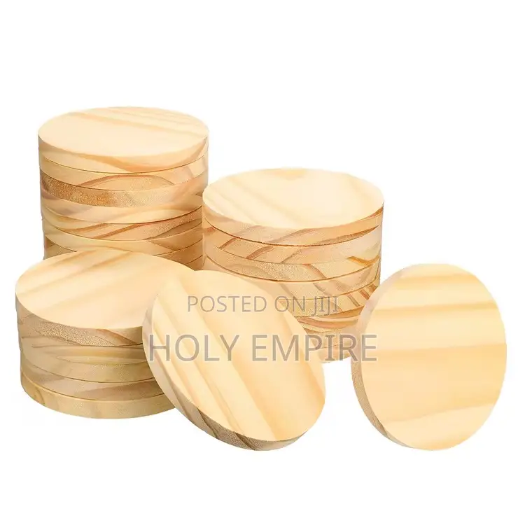 6 Pcs Wooden Beer Cover