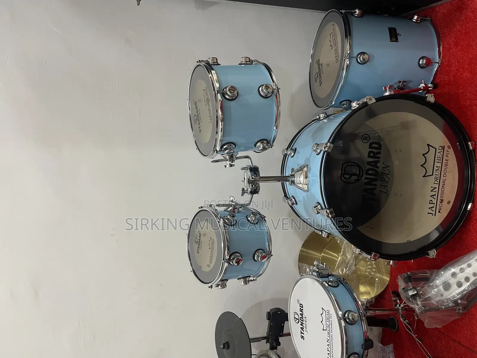Standard Professional 5 Pcs Drum Complete Set