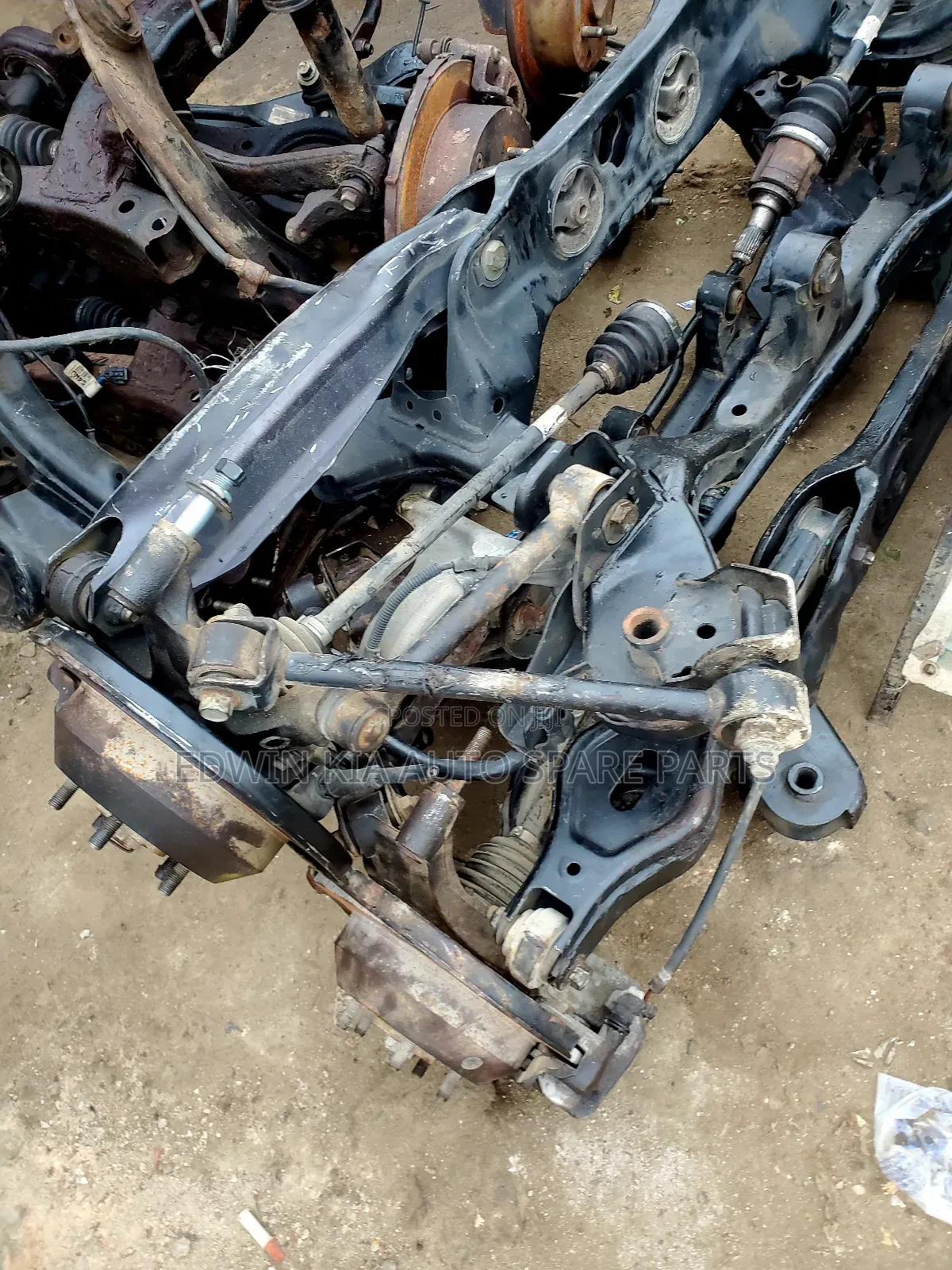 Kia Sorento 2012 Complete Back Beam 4x4
