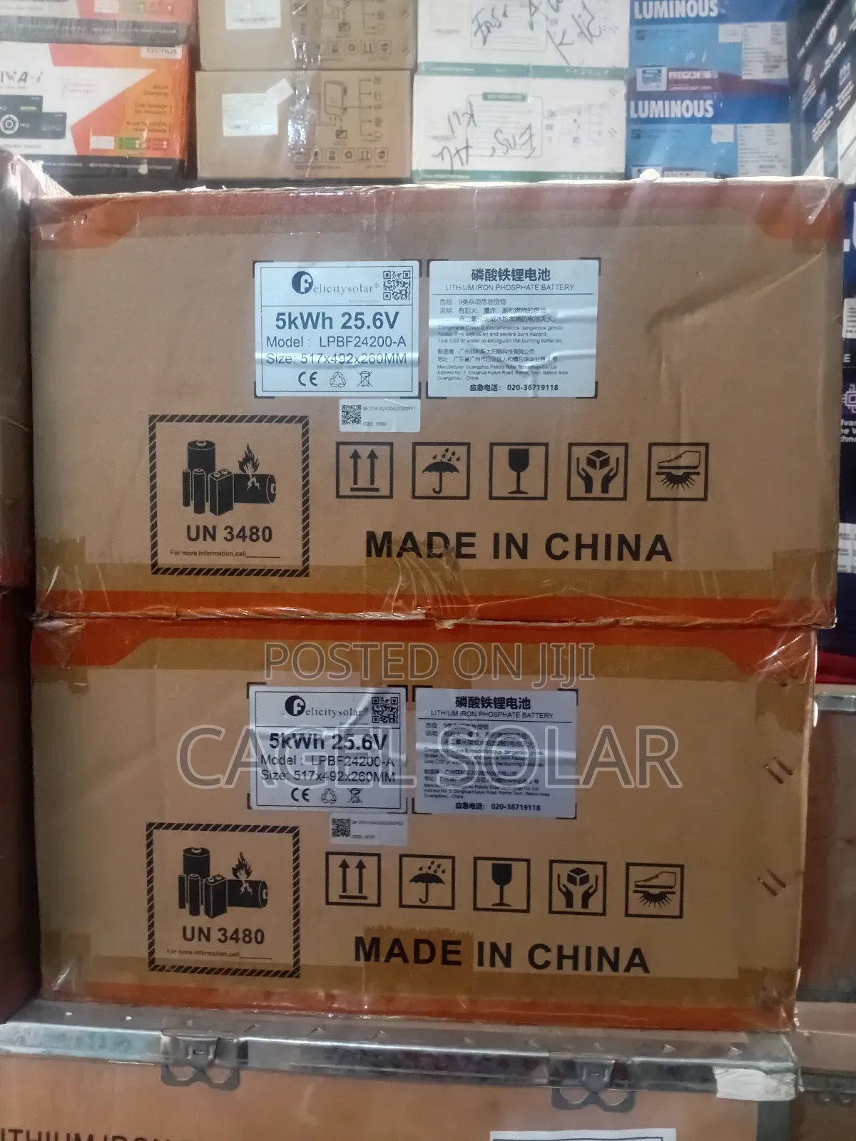 Felicity 5kwh 24v Lithium Battery (Lifepo4)