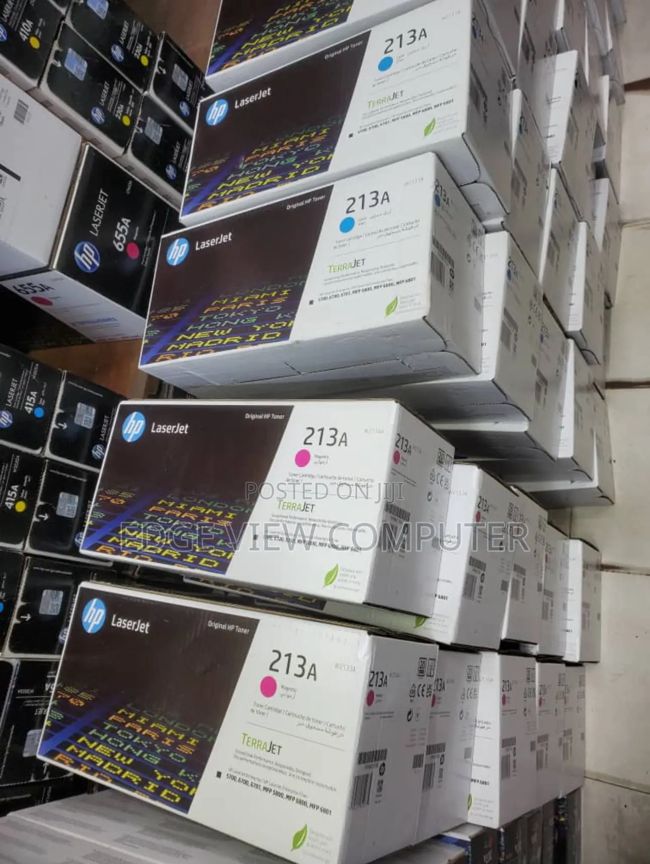 Hp 213a Toner Cartridge Black, Cyan, Yellow And Magenta