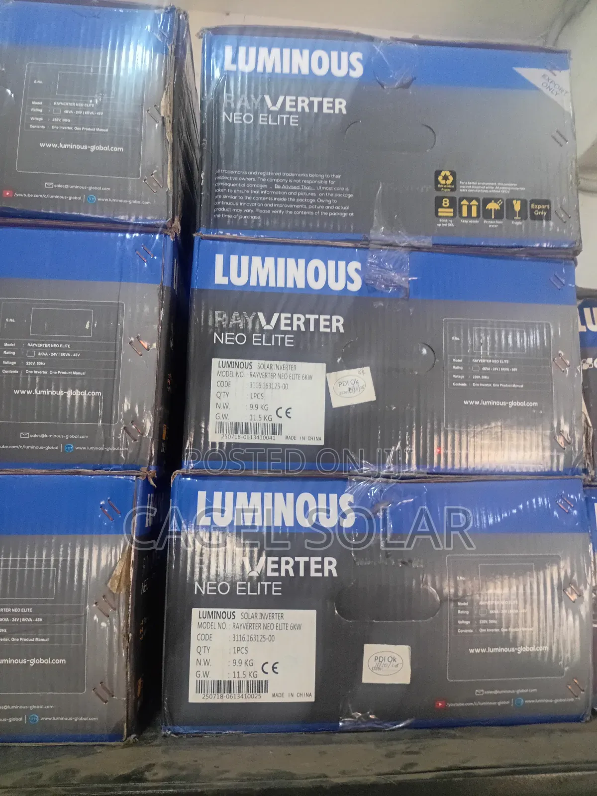 Luminous 6kw 48v Hybrid Inverter