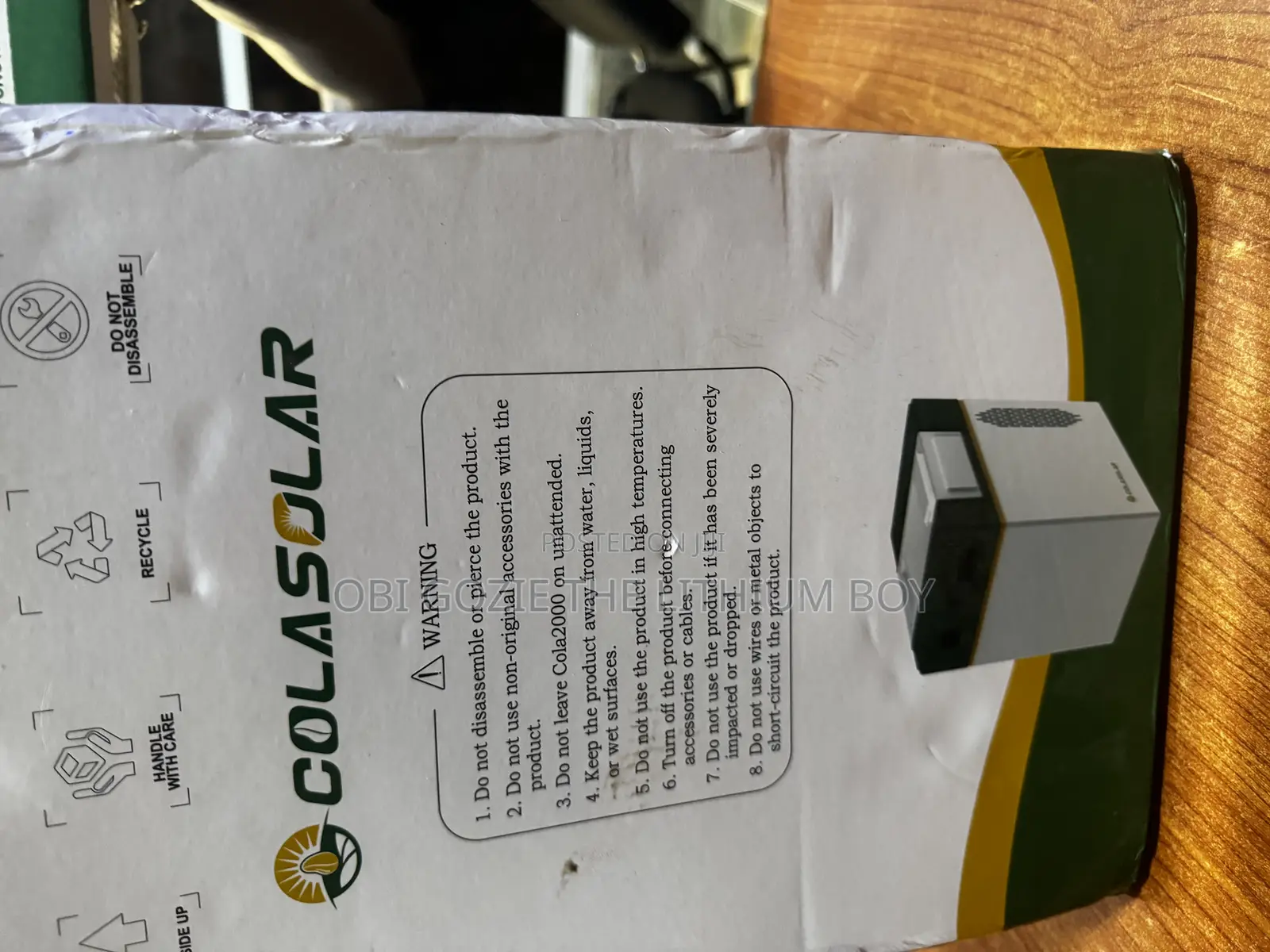 Best Wholesaler and Vendor of 2kwh 1000w Cola Solar Power Generator