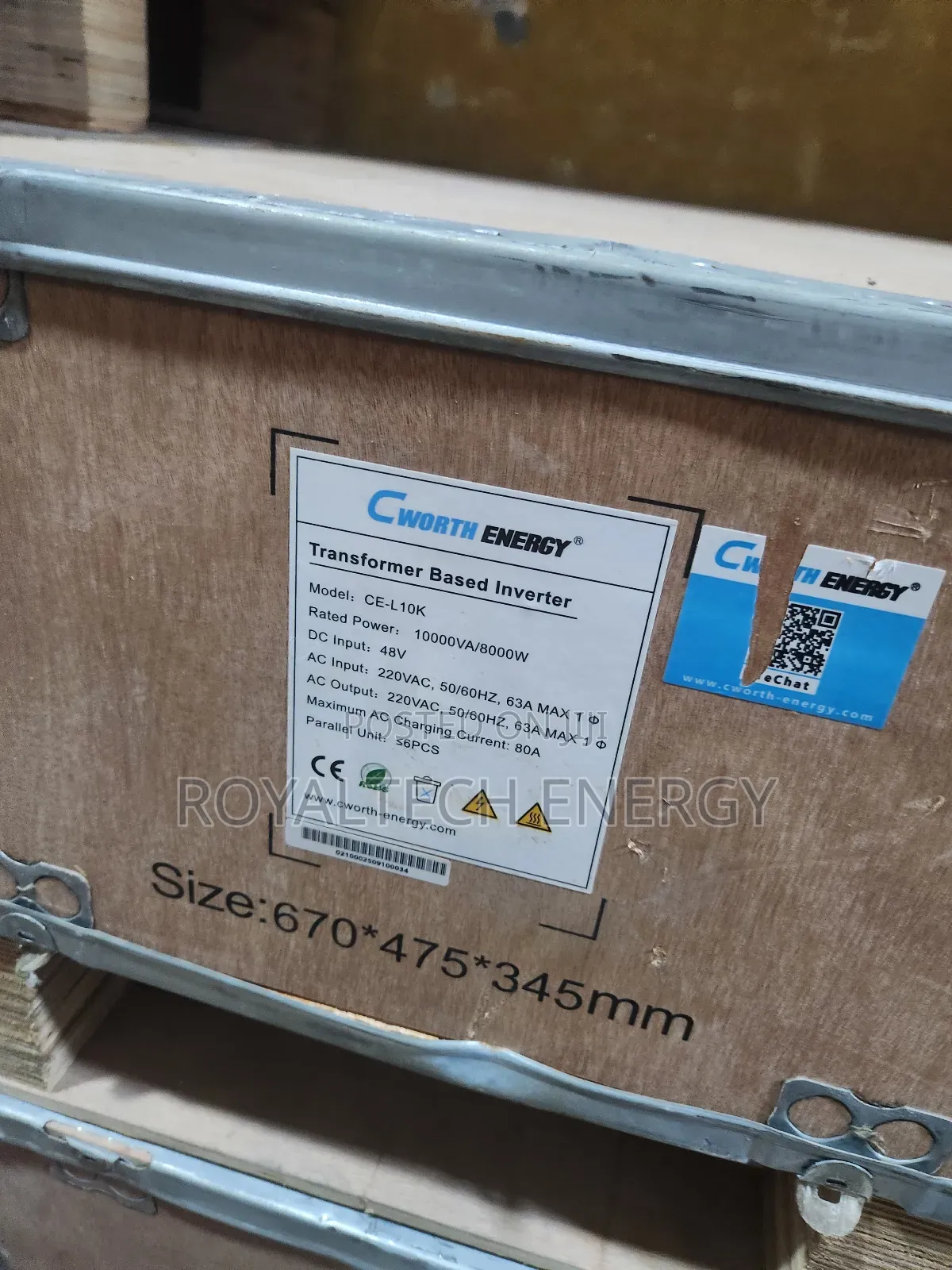 10kva 51.2v Cworth Inverter