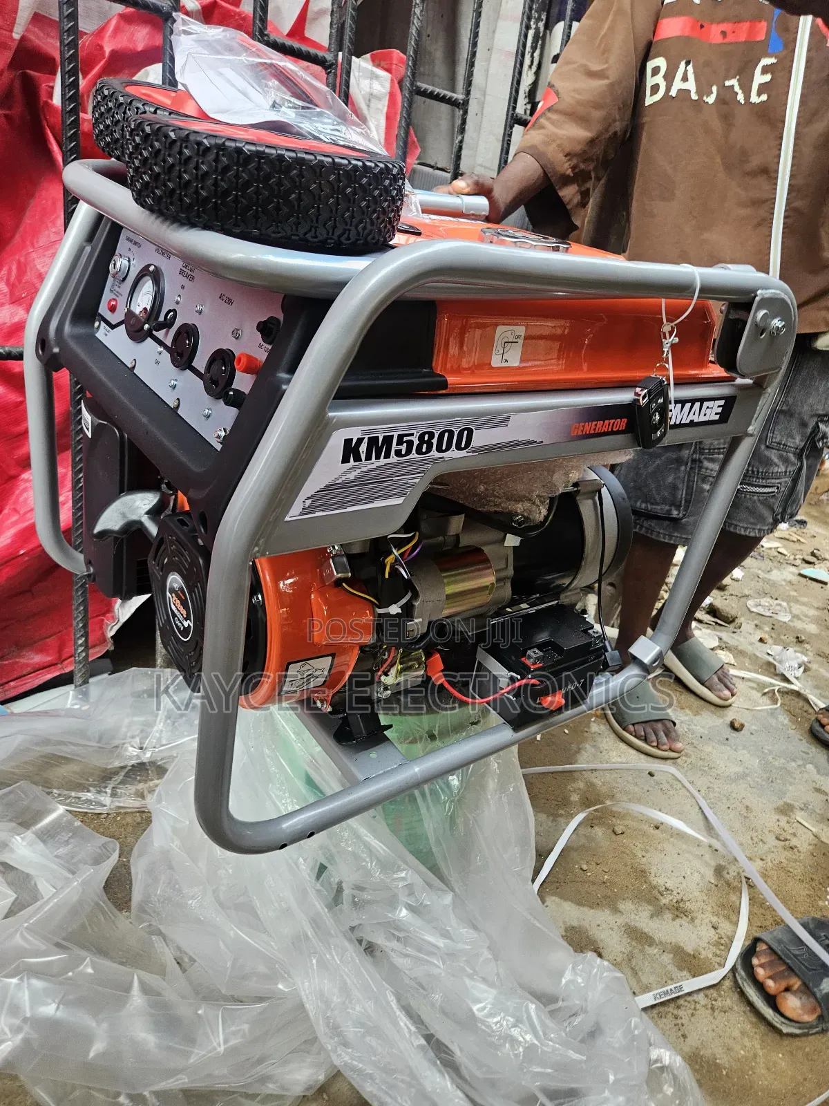 4.5kva Kemage Petorl Generator Remote Control 100%Copper Wire
