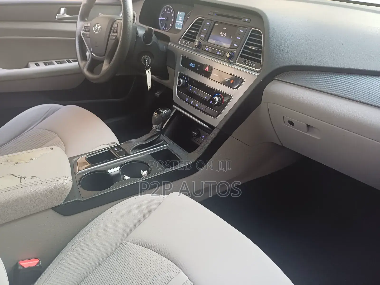 Hyundai Sonata SE 4dr Sedan (2.4L 4cyl 6A) 2015 Silver