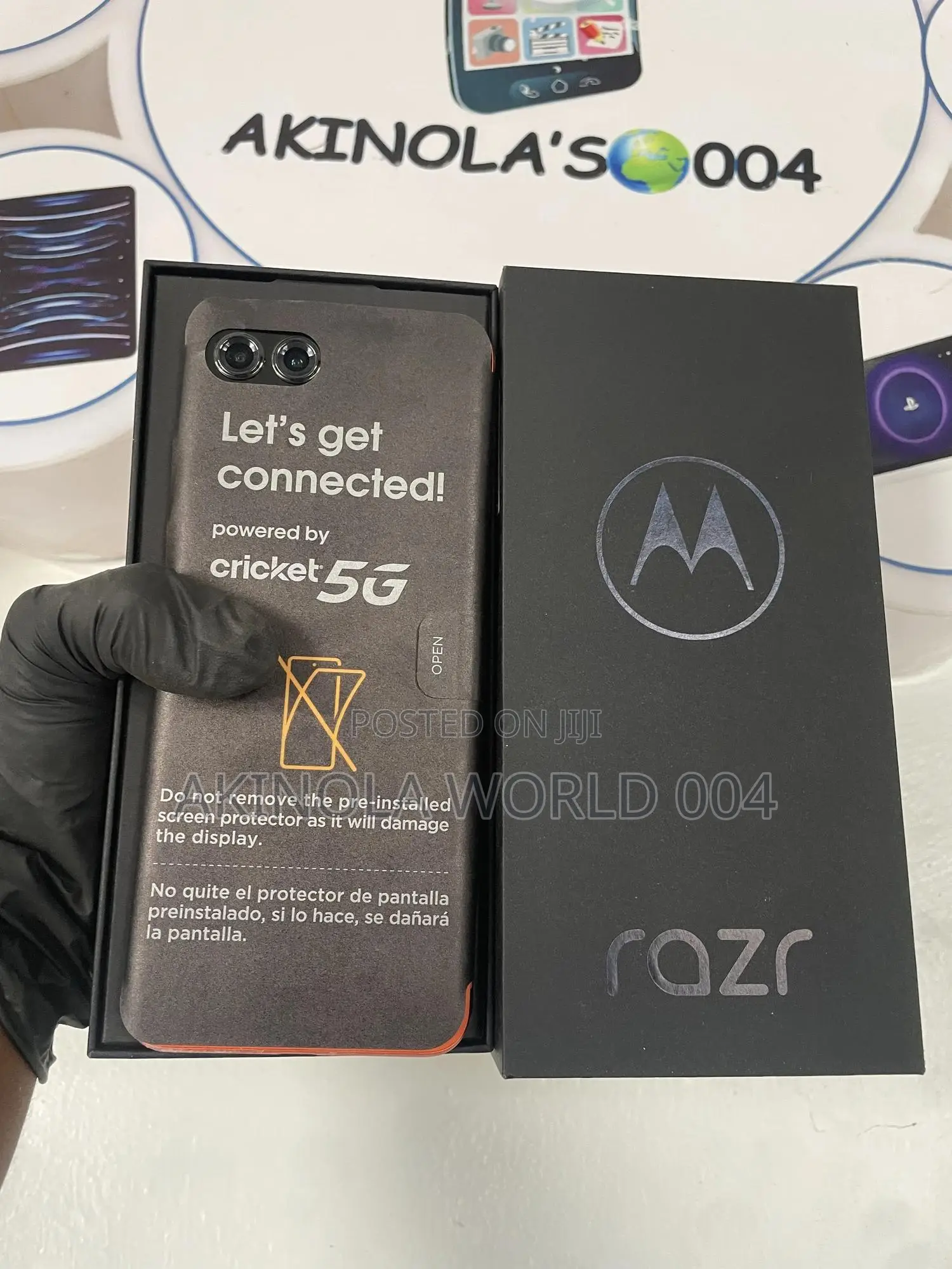 New Motorola Razr 2024 256 GB Orange