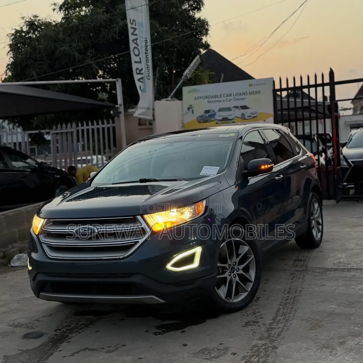 Ford Edge Titanium 4dr AWD (2.0L 4cyl 6A) 2016 Blue