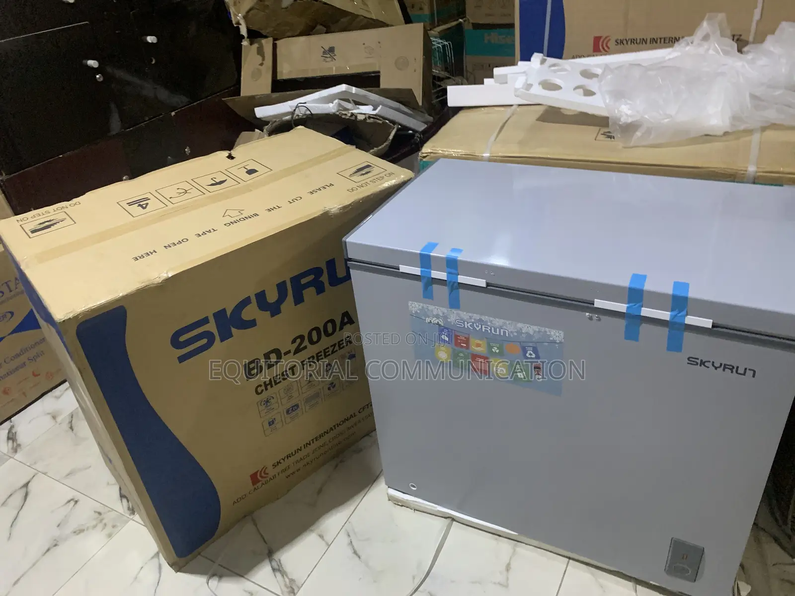Skyrun Bd-200a Commercial Chest Freezer