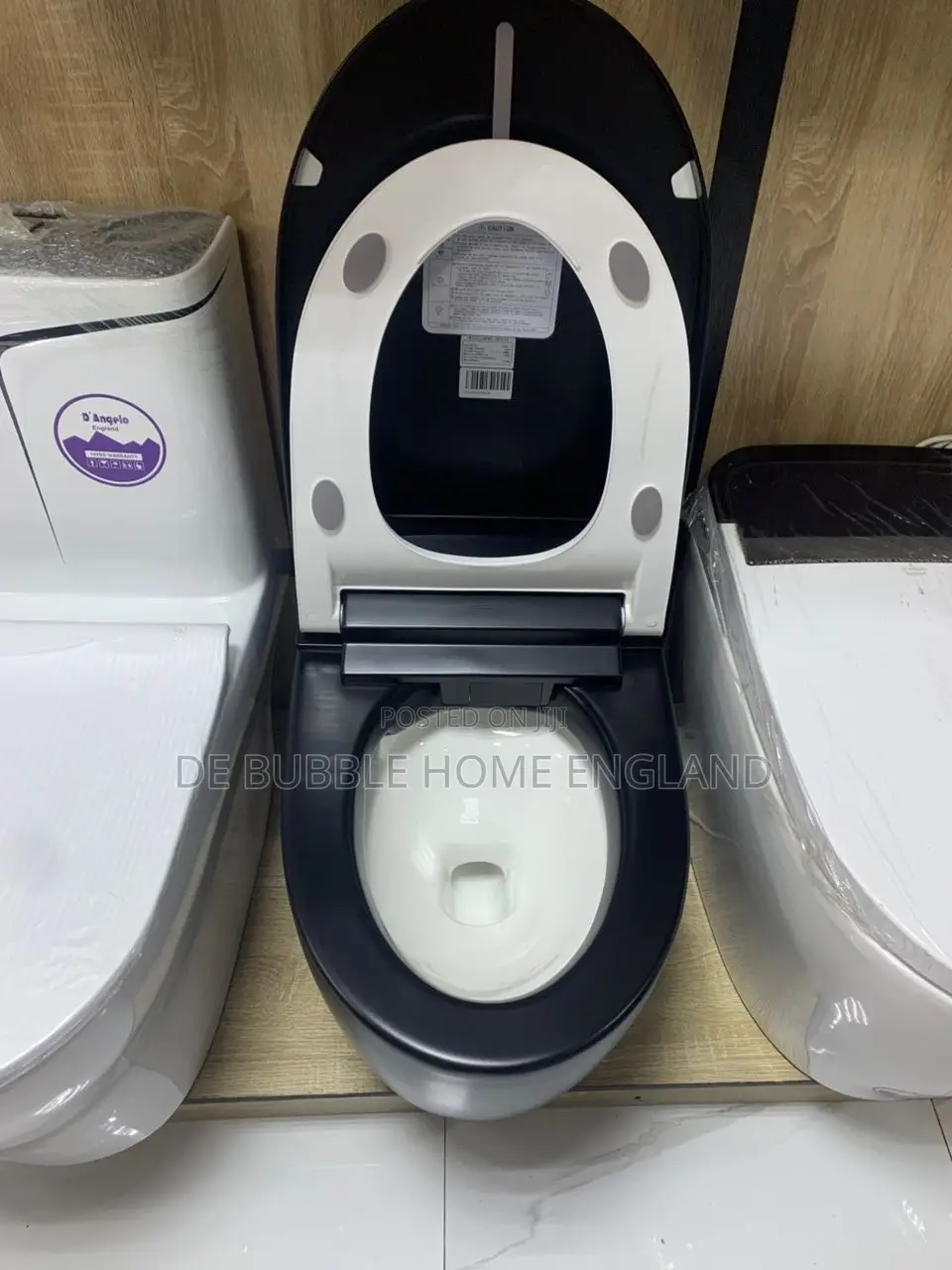 Executive Automatic Water Closet Black