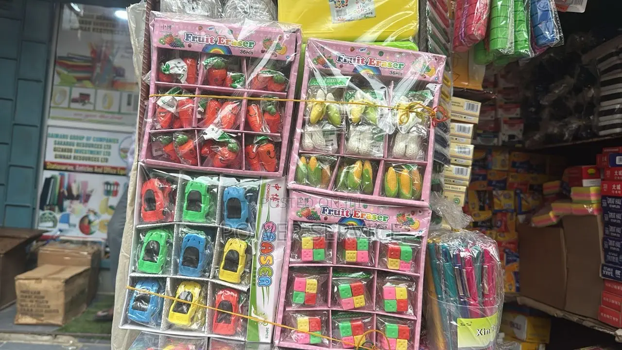 Fancy Fruit Erasers 36 PCS