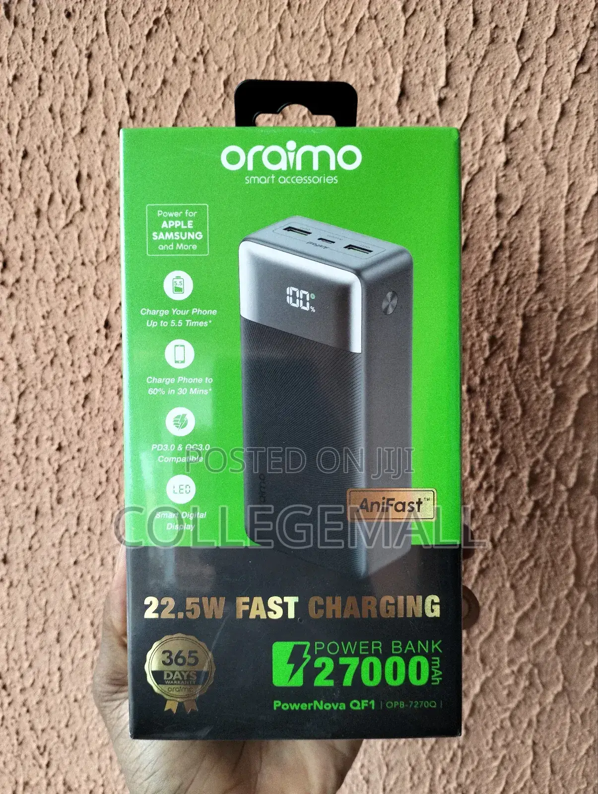 Oraimo (27,000mah) Powernova Qf1