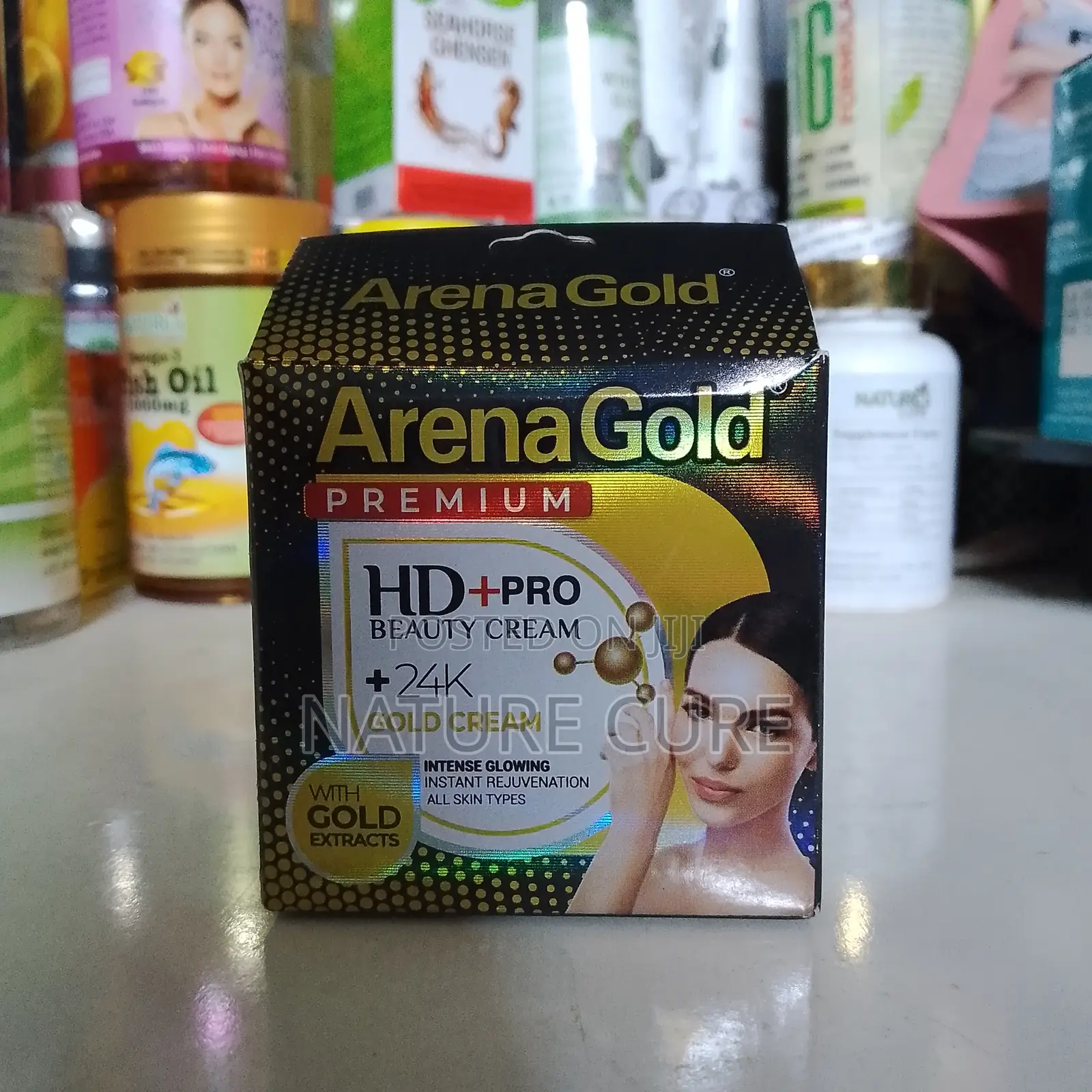 Arenagold Premium Hd+Pro Beauty Cream With Gold