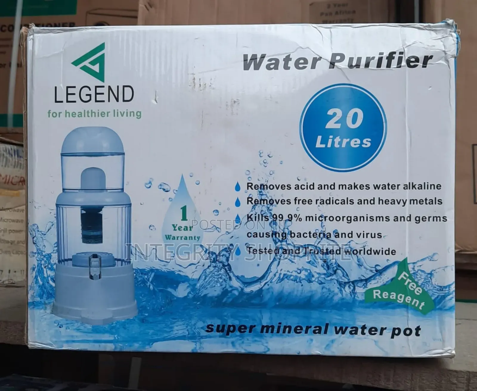 20l Legend Water Purifier