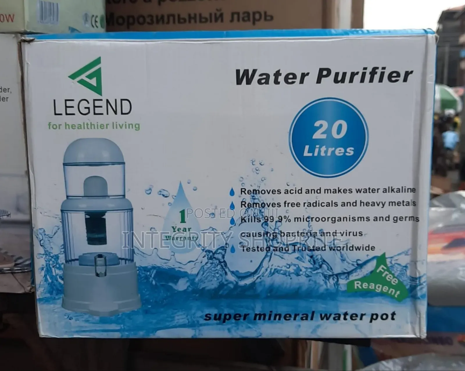 20l Legend Water Purifier