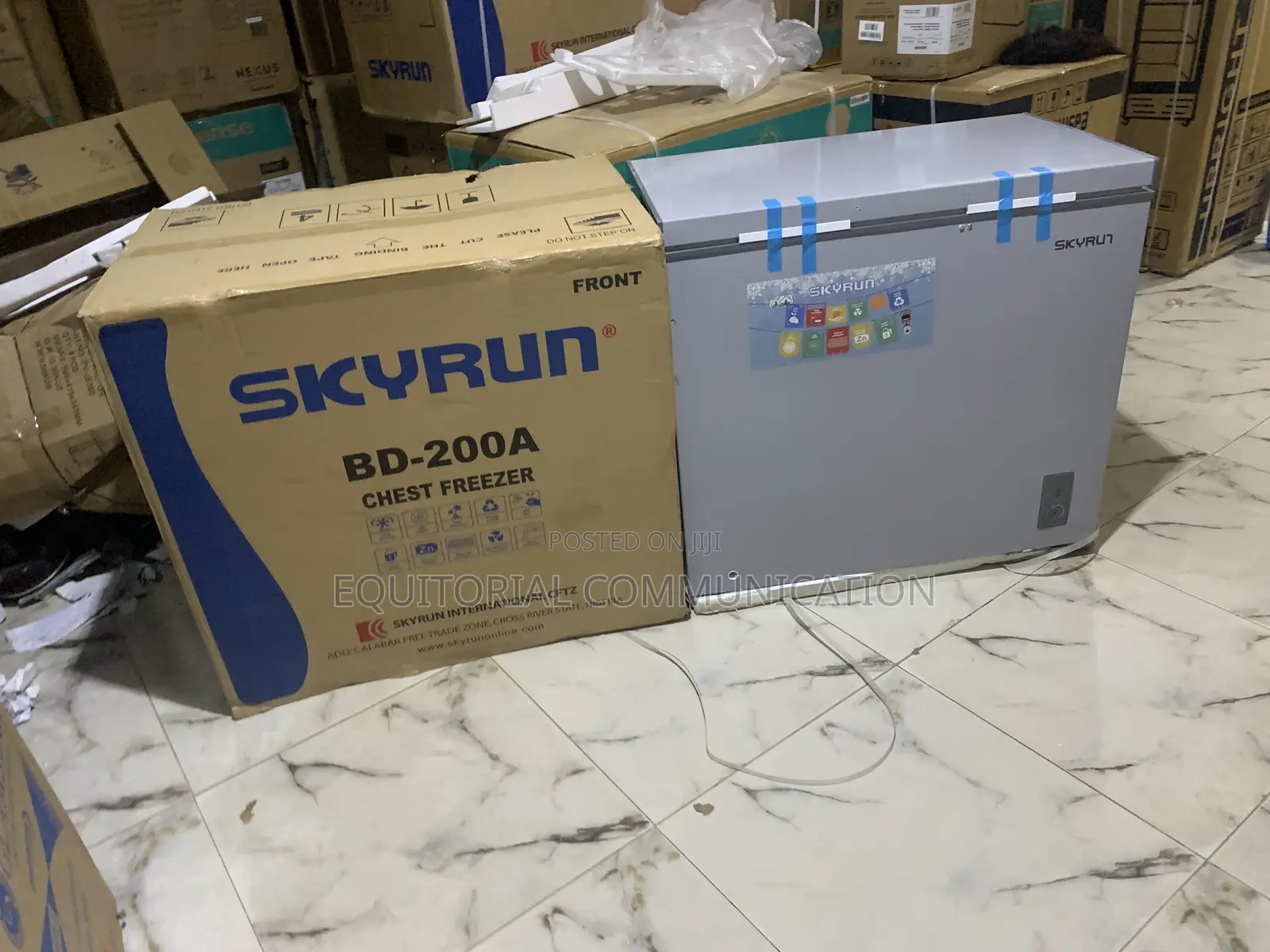 Skyrun Bd-200a Compact Large-Capacity Freezer