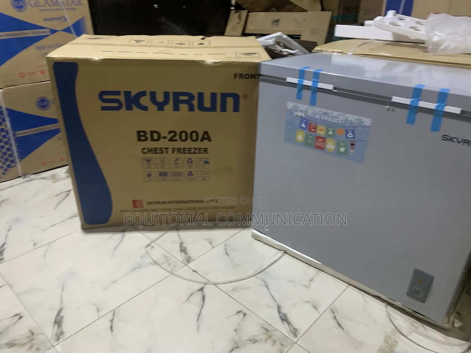 Skyrun Bd-200a Compact Large-Capacity Freezer