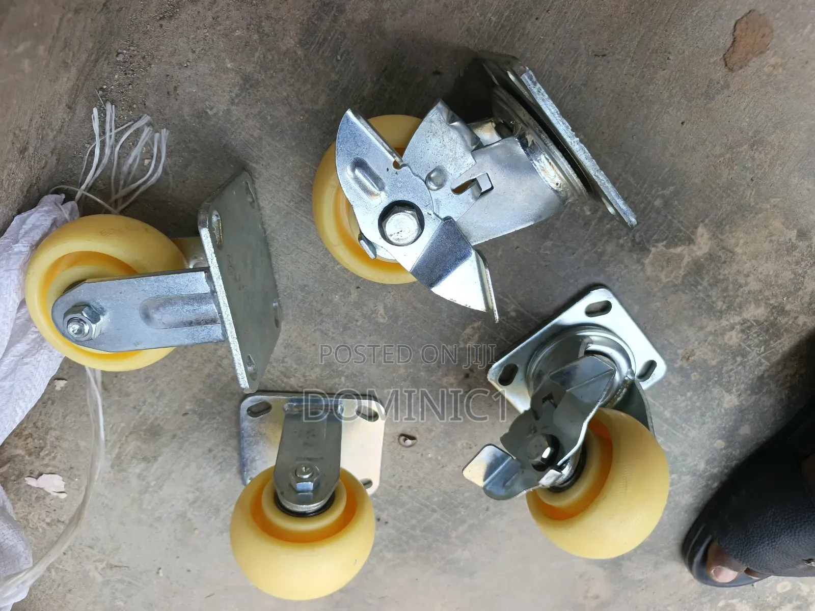 Heavy-duty Castor Wheels, 4 Inch