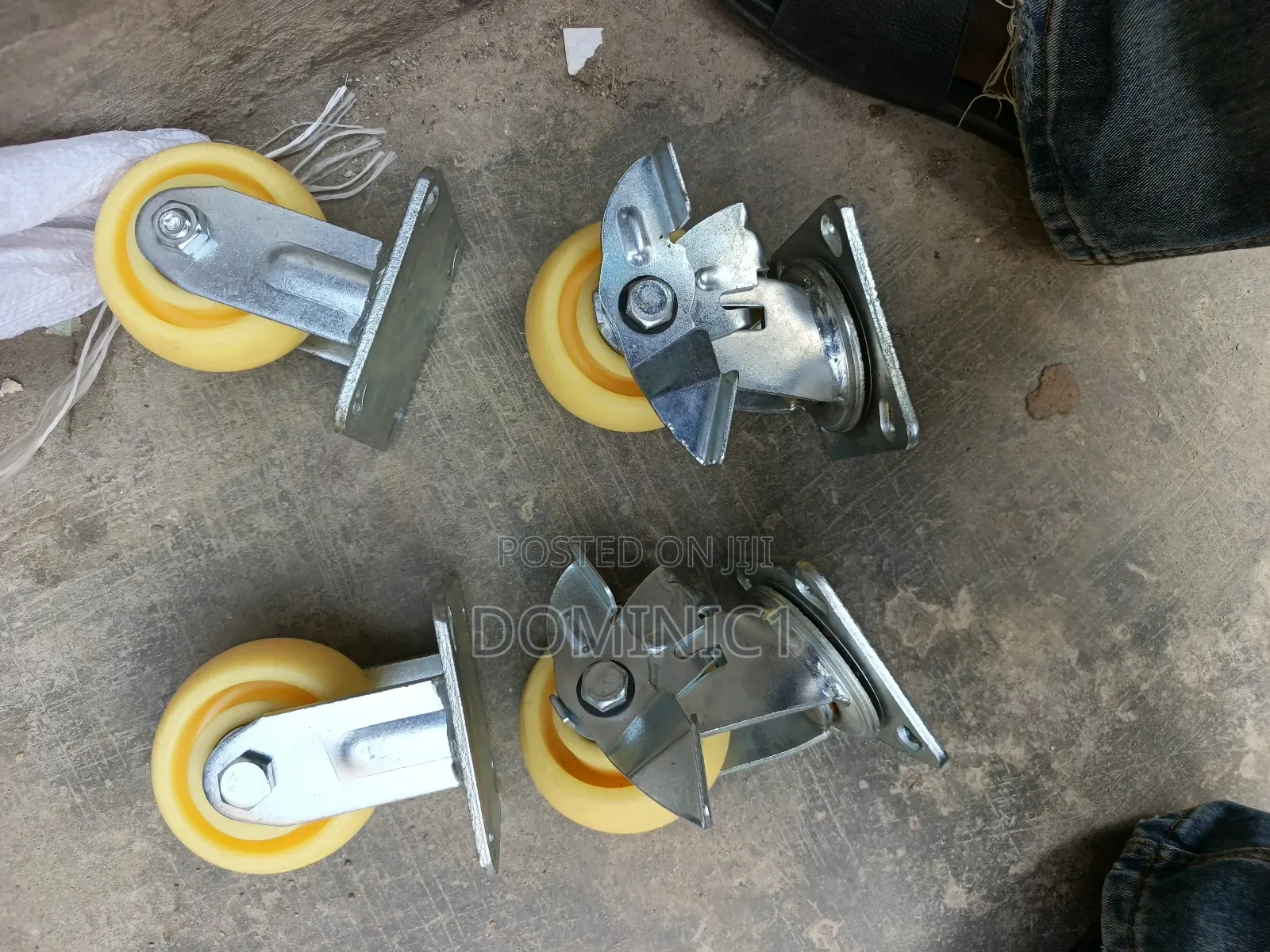 Heavy-duty Castor Wheels, 4 Inch