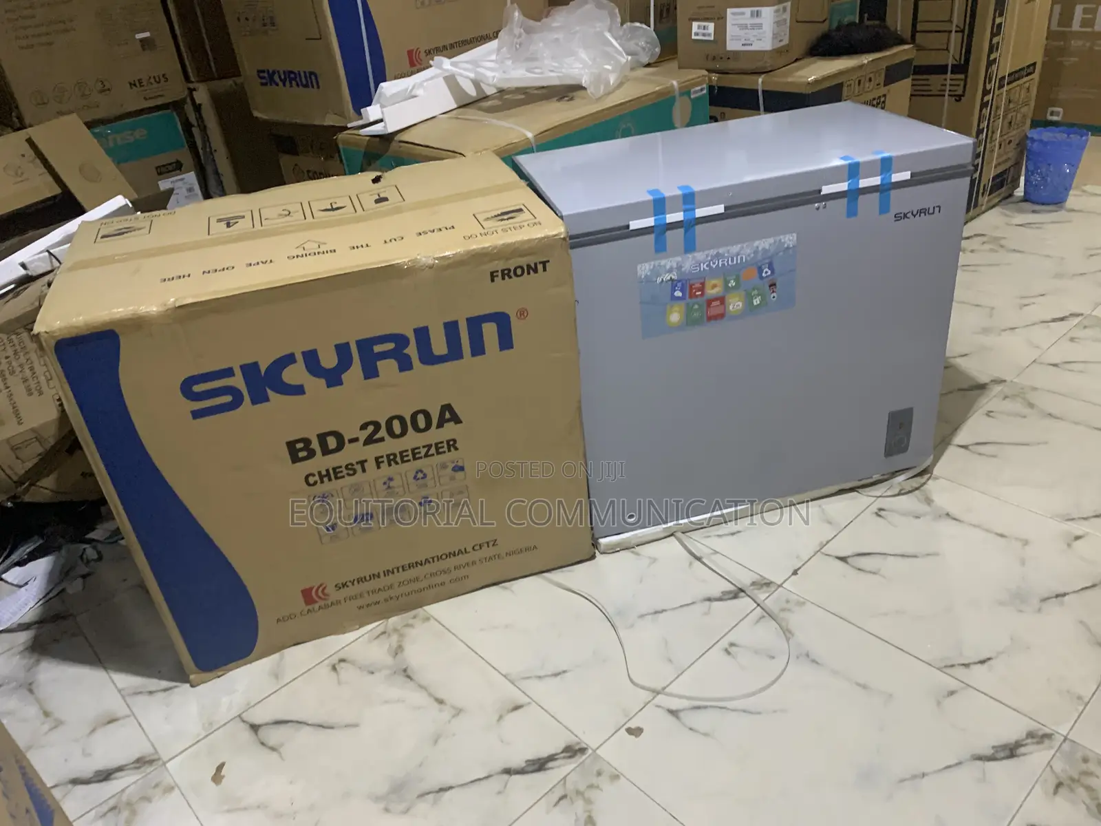 Skyrun 200l Chest Freezer for Bulk Storage