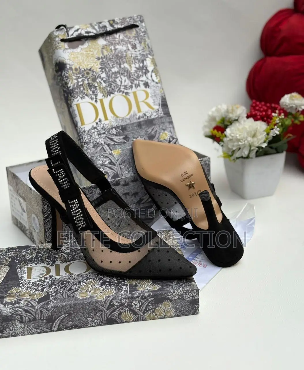Luxury With Classy Dior Heel
Size: 37-42 Top Notch Quality