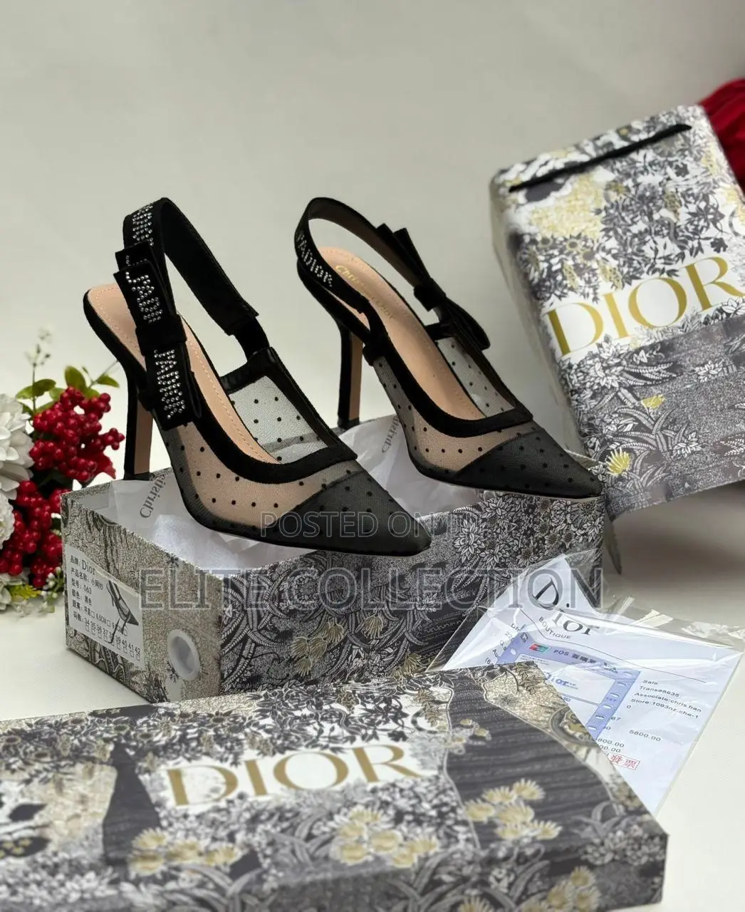Luxury With Classy Dior Heel
Size: 37-42 Top Notch Quality