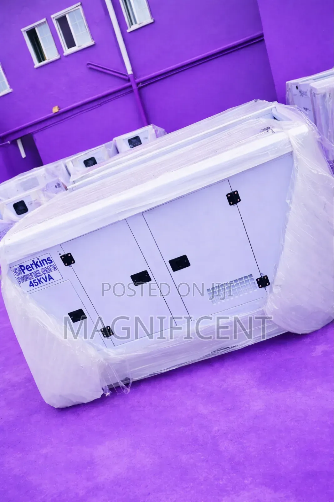 45 Kva Perkins Soundproof Generator 100% Copper Coil