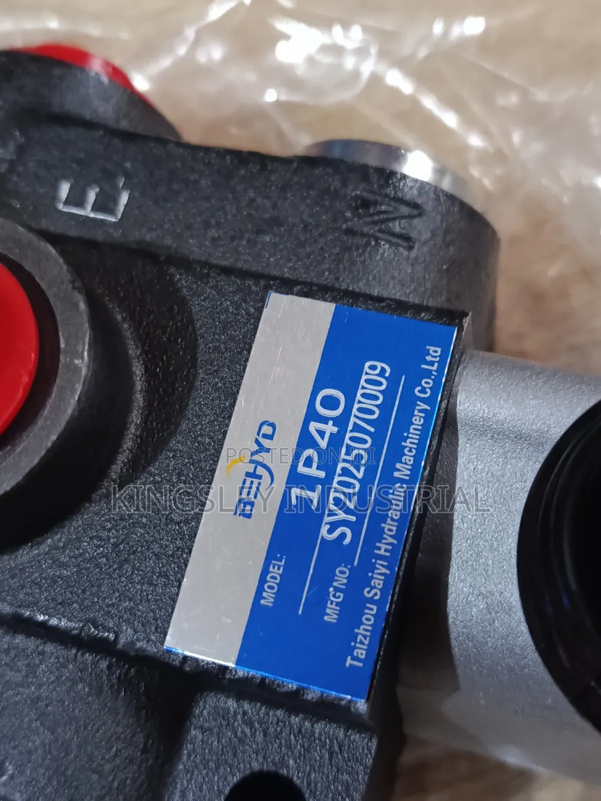 P40 Hydraulic Oil Directional Valve Pump