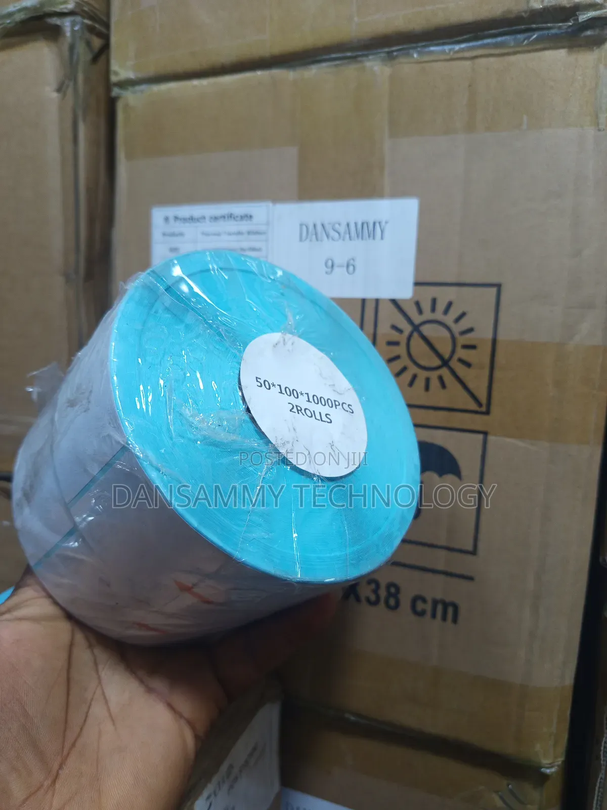 50*100mm Direct Thermal By 1000labels